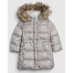 Gap kids long puffer coat